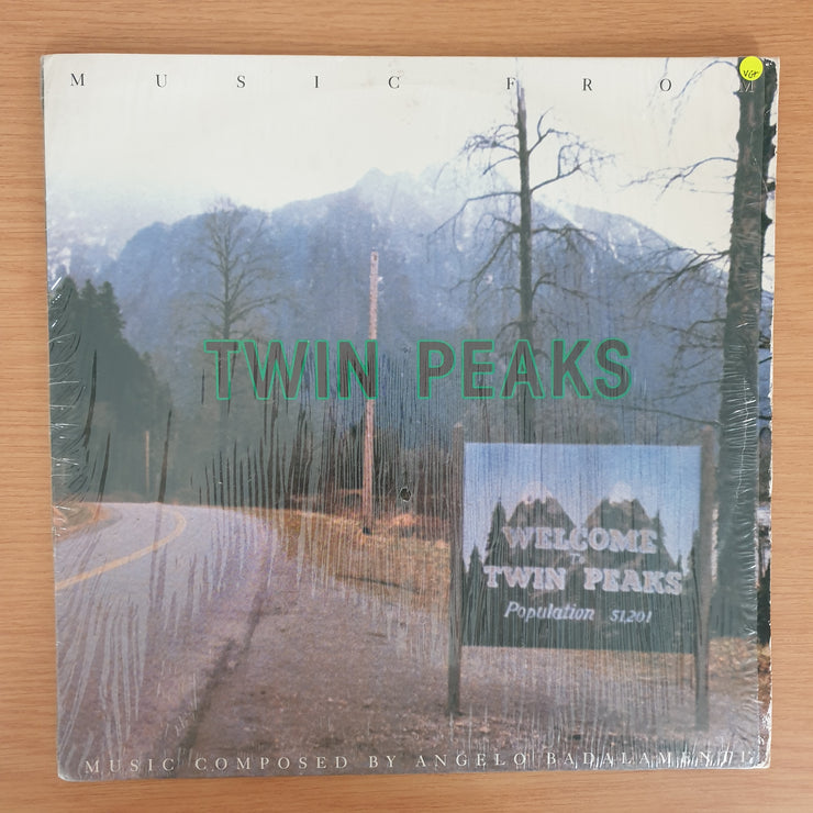 Angelo Badalamenti – Music From Twin Peaks ‎– Vinyl LP Record - Very-Good+ Quality (VG+)