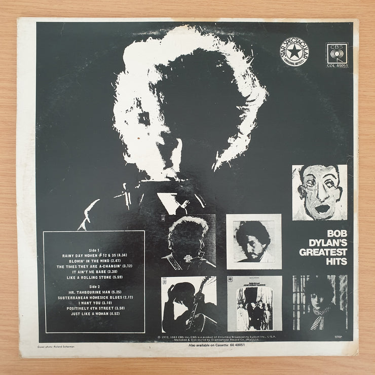 Bob Dylan ‎– Bob Dylan's Greatest Hits (Star) - Vinyl LP Record - Very-Good Quality (VG) (verry)