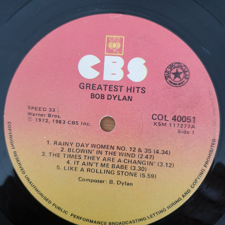 Bob Dylan ‎– Bob Dylan's Greatest Hits (Star) - Vinyl LP Record - Very-Good Quality (VG) (verry)