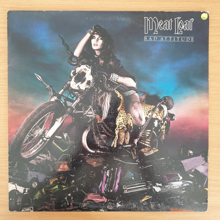 Meat Loaf – Bad Attitude - Vinyl LP Record - Very-Good+ Quality (VG+)