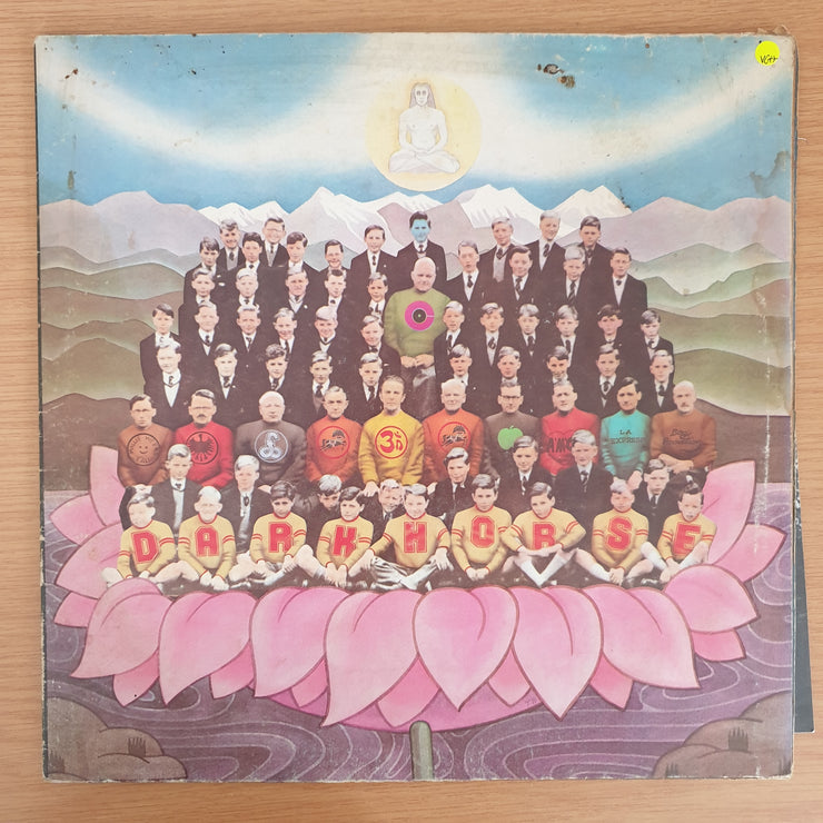 George Harrison ‎– Dark Horse (with Original Lyrics) (UK) - Vinyl LP  Record - Very-Good+ Quality (VG+)