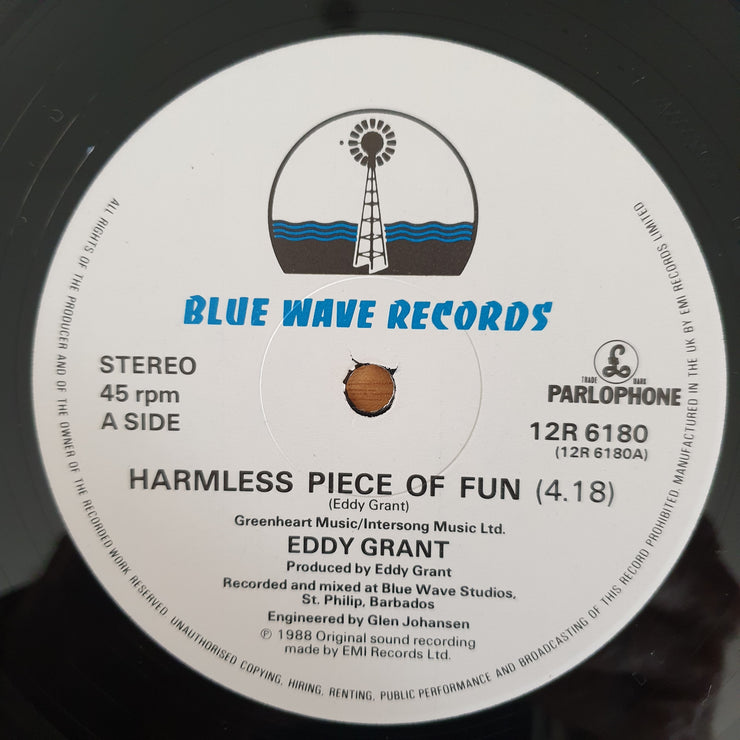 Eddy Grant – Harmless Piece Of Fun - Vinyl LP Record - Very-Good+ Quality (VG+)
