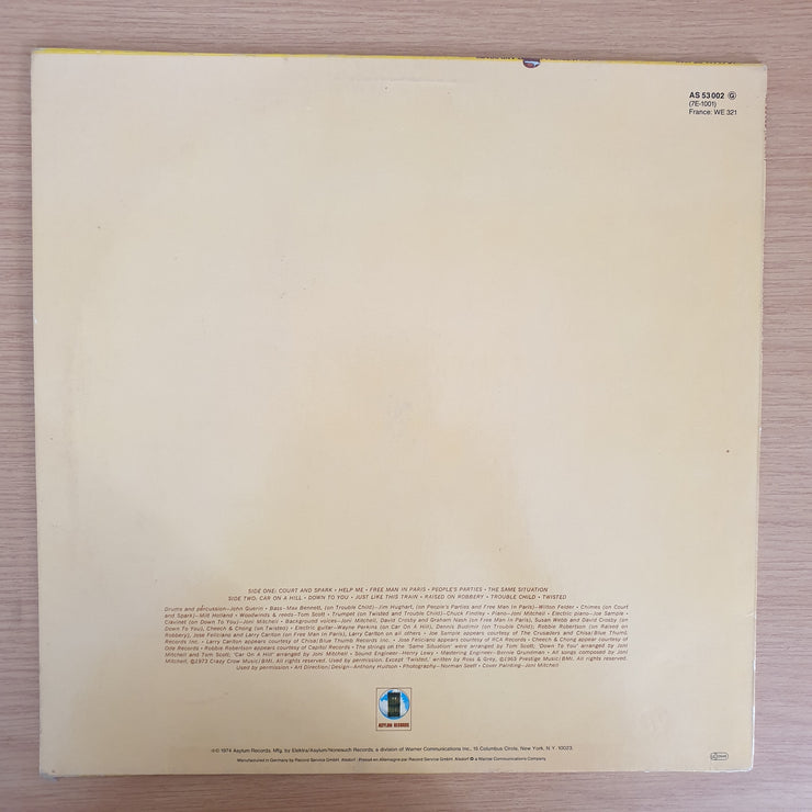 Joni Mitchell – Court And Spark (Germany) - Vinyl LP Record - Very-Good+ Quality (VG+)