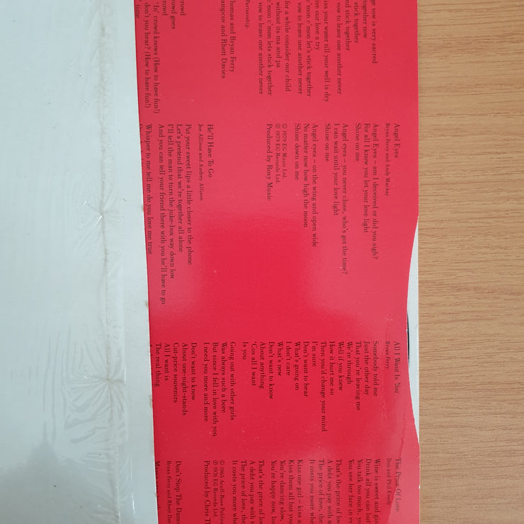 Bryan Ferry - The Ultimate Collection With Roxy Music - Vinyl LP Record - Very-Good+ Quality (VG+)