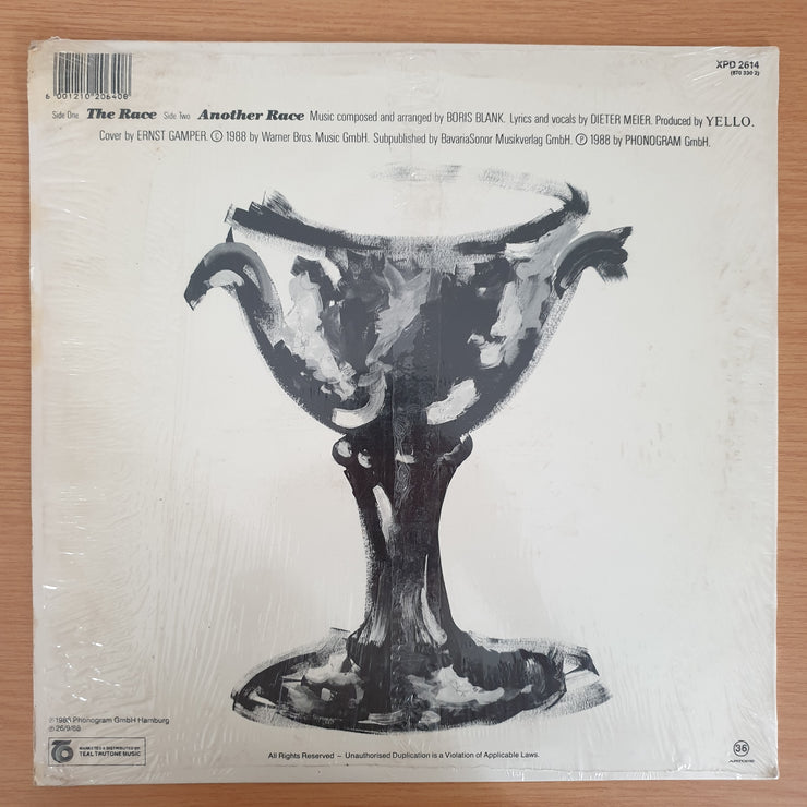 Yello – The Race - Vinyl LP Record - Very-Good+ Quality (VG+)