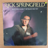 Rick Springfield - Success Hasn't Spoiled Me Yet  - Vinyl LP Record - Very-Good- Quality (VG-) (verygoodminus)