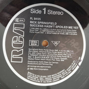 Rick Springfield - Success Hasn't Spoiled Me Yet  - Vinyl LP Record - Very-Good- Quality (VG-) (verygoodminus)