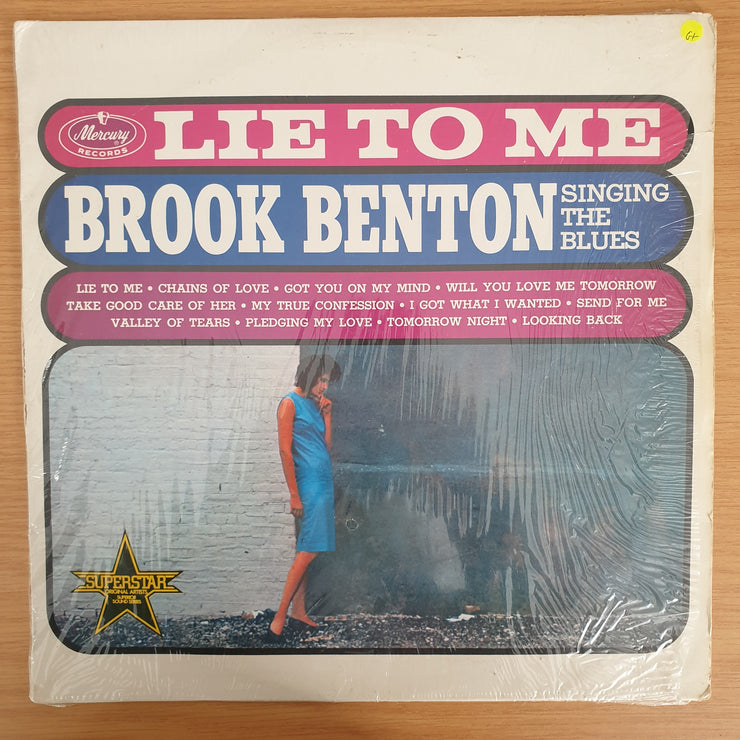 Brook Benton ‎– Lie To Me - Brook Benton Singing The Blues - Vinyl LP Record - Good+ Quality (G+) (gplus)