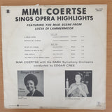 Mimi Coertse - Sings Opera Highlights - Vinyl LP Record - Very-Good+ Quality (VG+)