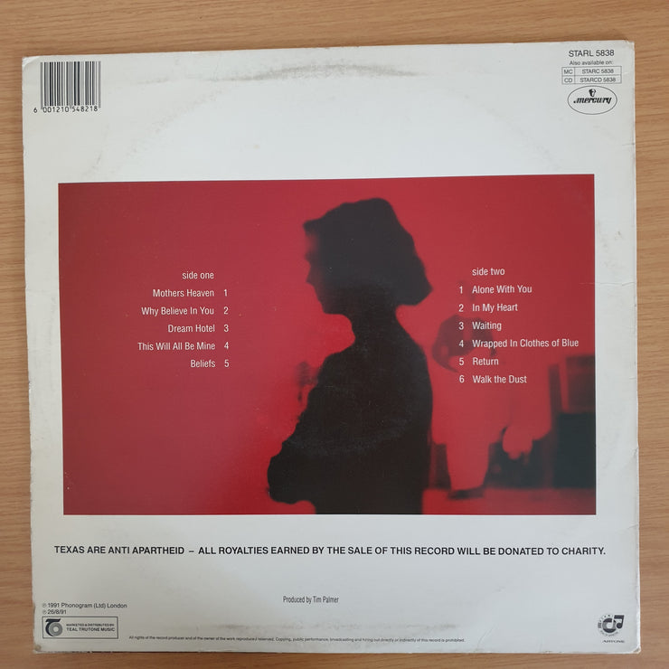 Texas – Mothers Heaven - Vinyl LP Record - Very-Good Quality (VG)  (verry)