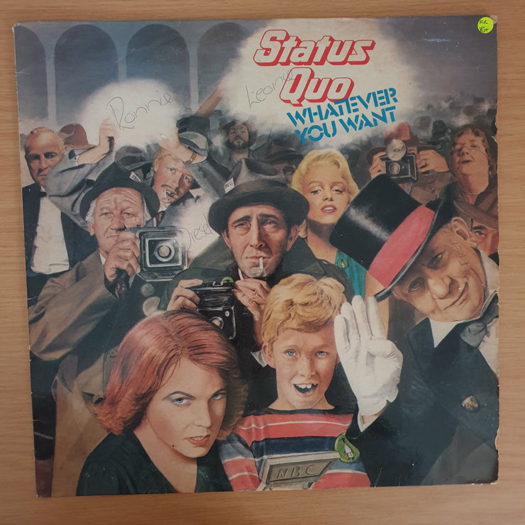 Status Quo – Whatever You Want - Vinyl LP Record - Very-Good+ Quality (VG+) (verygoodplus)