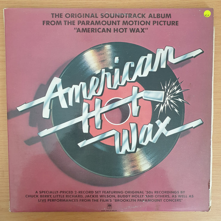 American Hot Wax Soundtrack - Double Vinyl LP Record - Very-Good+ Quality (VG+) - C-Plan Audio