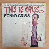 Sonny Criss – This Is Criss! - Vinyl LP Record - Very-Good Quality (VG)  (verry)