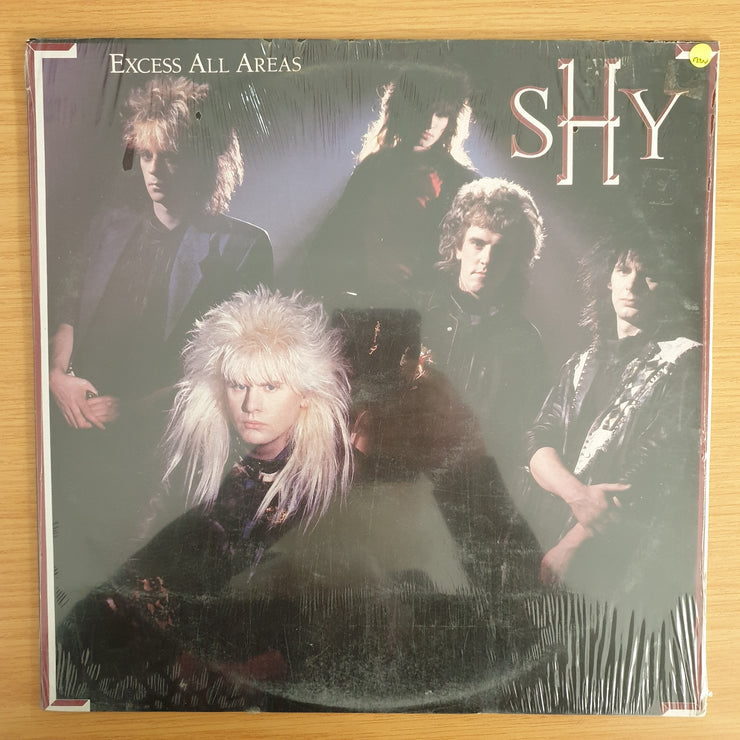 Shy – Excess All Areas -  Vinyl LP Record - Sealed