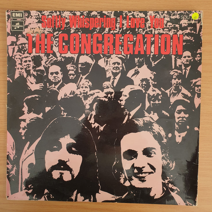 The Congregation ‎– Softly Whispering I Love You - Vinyl LP Record  (VG)