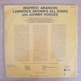 Lawrence Brown's All-Stars With Johnny Hodges – Inspired Abandon - Vinyl LP Record - Good+ Quality (G+) (gplus)