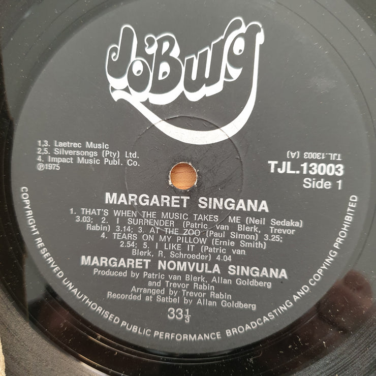 Margaret Singana – Stand By Your Man - Vinyl LP Record - Very-Good- Quality (VG-) (minus)