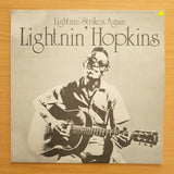 Lightnin' Hopkins – Lightning Strikes Again - Vinyl LP Record - Very-Good+ Quality (VG+) (verygoodplus)