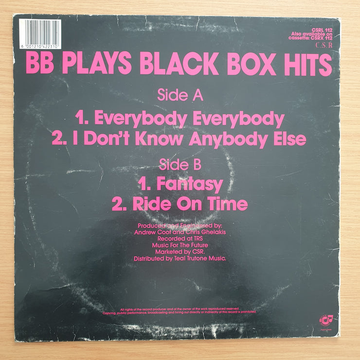 B.B – B.B Plays Black Box Hits  - Vinyl LP Record - Very-Good+ Quality (VG+) (verygoodplus) (D)