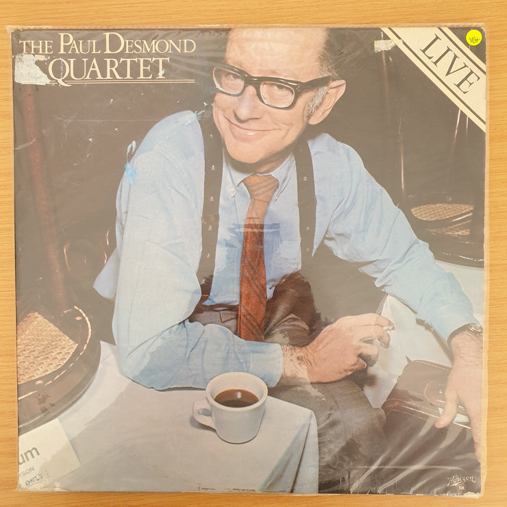 The Paul Desmond Quartet – Live – Double Vinyl LP Record - Very-Good+ Quality (VG+) (verygoodplus)
