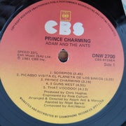 Adam And The Ants ‎– Prince Charming - Vinyl LP Record - Very-Good- Quality (VG-) (minus)