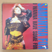Samantha Fox ‎– I Wanna Have Some Fun - Vinyl LP Record  (VG+)