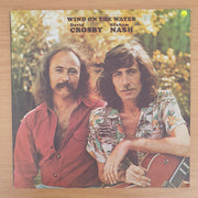 David Crosby Graham Nash – Wind On The Water  – Vinyl LP Record - Very-Good+ Quality (VG+)