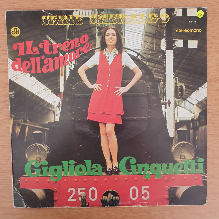 Gigliola Cinquetti – Il Treno Dell'Amore - Vinyl LP Record - Very-Good+ Quality (VG+)