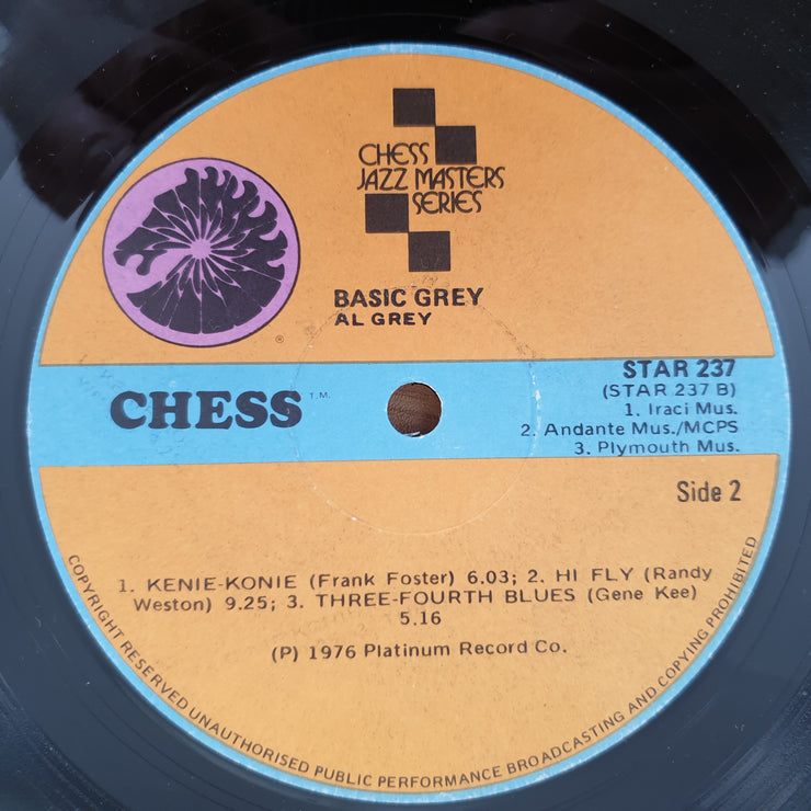Al Grey – Basic Grey - Vinyl LP Record - Very-Good+ Quality (VG+)