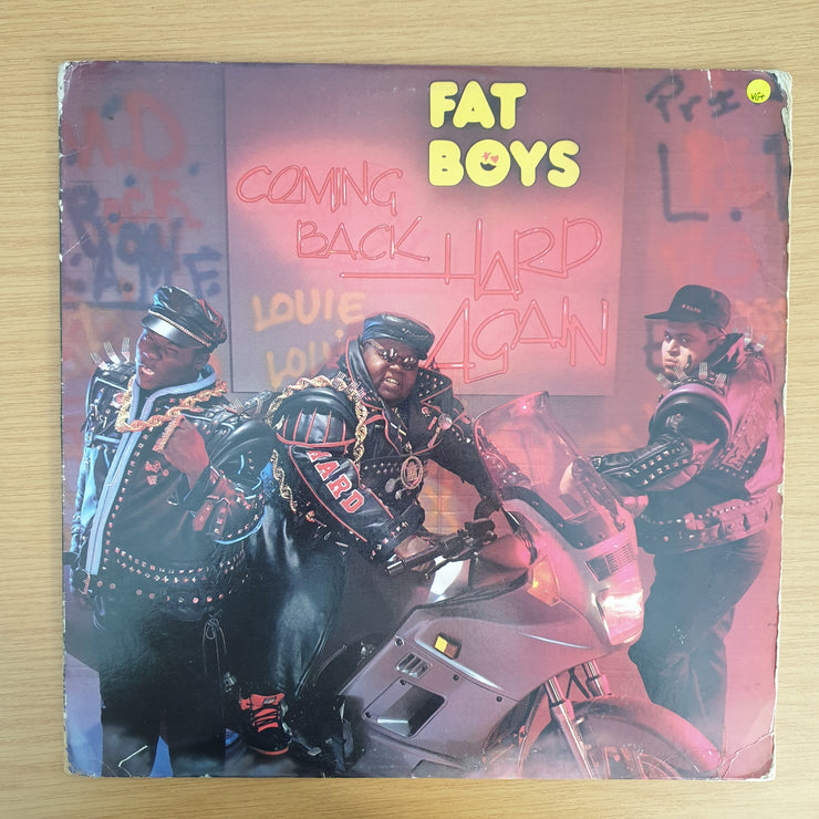 Fat Boys – Coming Back Hard Again - Vinyl LP Record - Very-Good+ Quality (VG+)