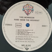 Van Morrison ‎– Hard Nose The Highway - Vinyl LP Record - Very-Good+ Quality (VG+)