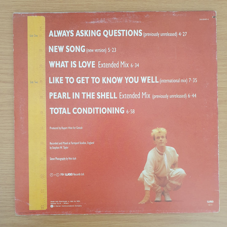 Howard Jones – The 12" Album - Vinyl LP Record - Very-Good+ Quality (VG+) (verygoodplus)