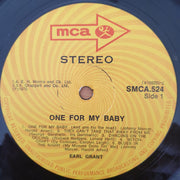 Earl Grant – One For My Baby - Vinyl LP Record - Very-Good- Quality (VG-) (minus)