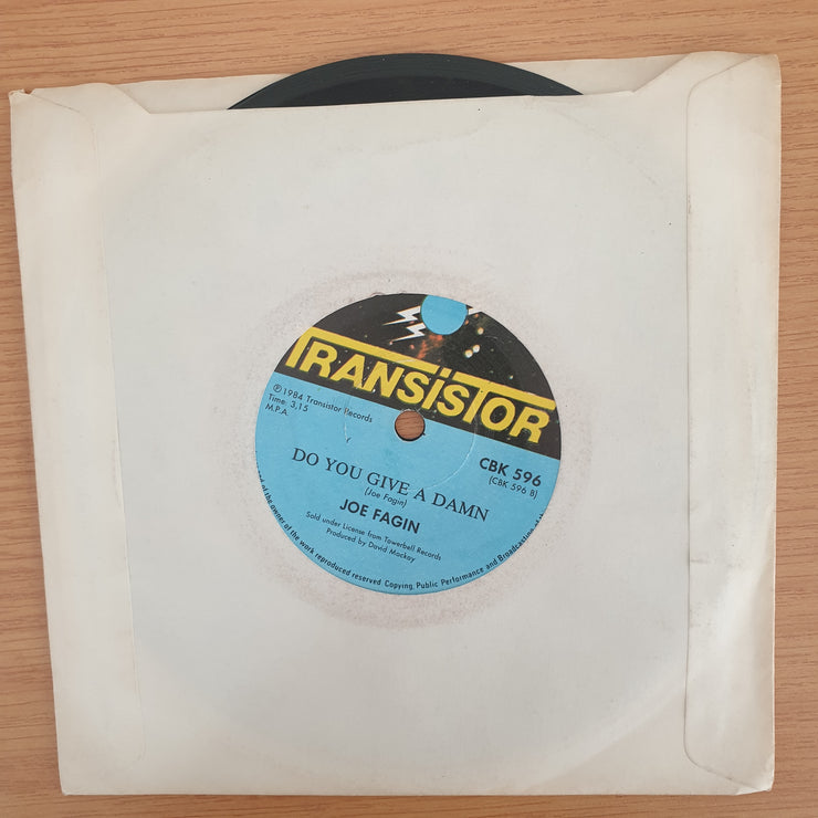 Joe Fagin – Why Don't We Spend The Night - Vinyl 7" Record - Very-Good+ Quality (VG+) (verygoodplus7)