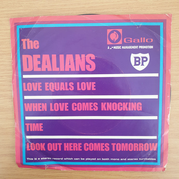 The Dealians - The Dealians - Vinyl 7" Record - Very-Good+ Quality (VG+) (verygoodplus7)