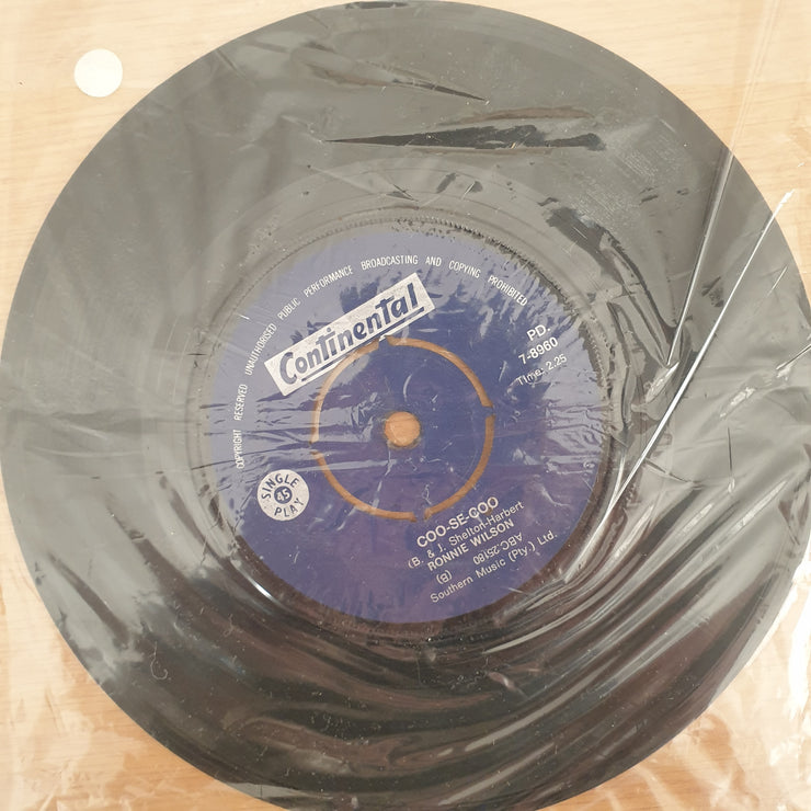 Ronnie Wilson – The Kentuckian Song - Vinyl 7" Record - Very-Good+ Quality (VG+) (verygoodplus7)