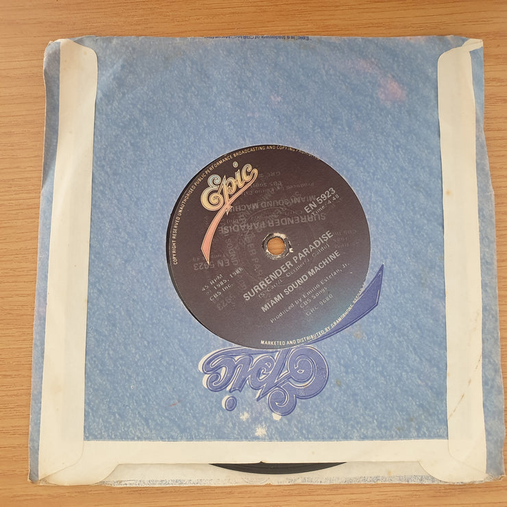 Miami Sound Machine – Bad Boy  - Vinyl 7" Record - Very-Good+ Quality (VG+) (verygoodplus7)