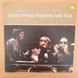 Dionne & Friends featuring Elton John, Gladys Knight and Stevie Wonder – That's What Friends Are For - Vinyl 7" Record - Very-Good+ Quality (VG+) (verygoodplus)