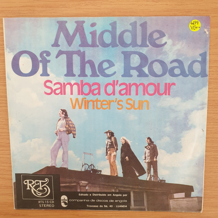 Middle Of The Road – Samba D'Amour (Angola) - Vinyl 7" Record - Very-Good+ Quality (VG+) (verygoodplus7)