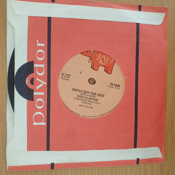 Eric Clapton – Promises - Vinyl 7" Record - Very-Good+ Quality (VG+) (verygoodplus7)