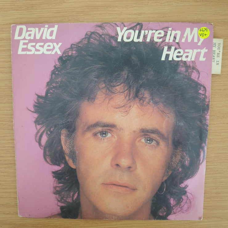 David Essex - You're in my Heart - Vinyl 7" Record - Very-Good+ Quality (VG+) (verygoodplus7)