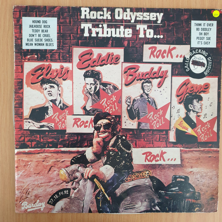 Rock Odyssey – Tribute To... - Vinyl LP Record - Very-Good+ Quality (VG+) (verygoodplus)