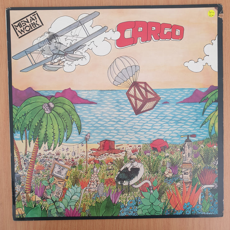 Men At Work - Cargo - with Original Inner/Lyrics - Vinyl LP Record - Very-Good+ Quality (VG+)