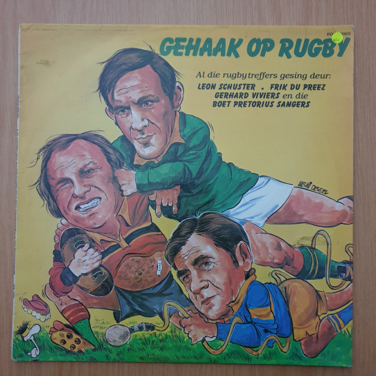 Gehaak Op Rugby  – Vinyl LP Record - (VG+) (verygoodplus)