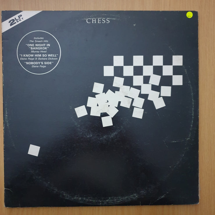 Chess -  Double Vinyl LP Record - Very-Good+ Quality (VG+) (verygoodplus)