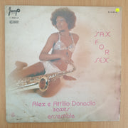 Alex E Attilio Donadio – Sax For Six - Vinyl LP Record - Good+ Quality (G+) (gplus)