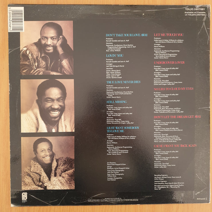 The O'Jays – Let Me Touch You  - Vinyl LP Record - Very-Good+ Quality (VG+) (verygoodplus)