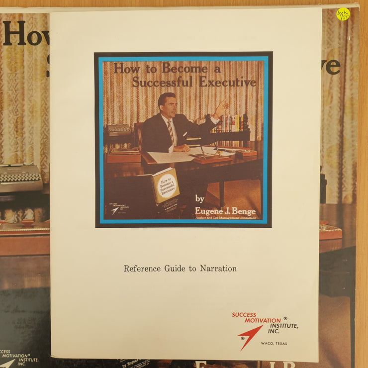 Eugene J. Benge – How To Become A Successful Executive - Vinyl LP Record - Very-Good+ Quality (VG+) (verygoodplus)