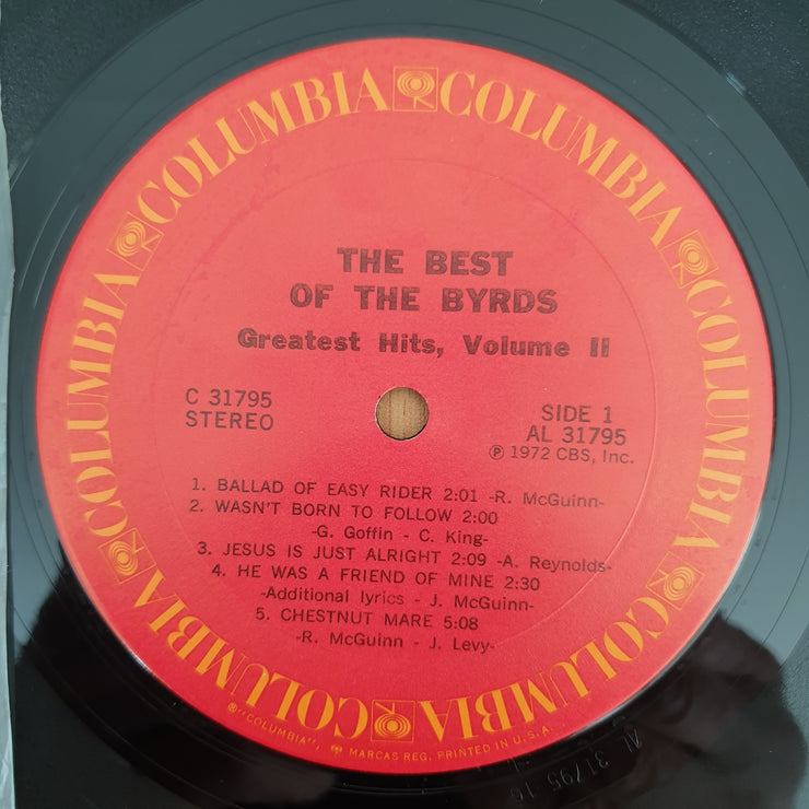 The Byrds – The Best Of The Byrds Greatest Hits, Volume II - Vinyl LP Record - Very-Good+ Quality (VG+) (verygoodplus)