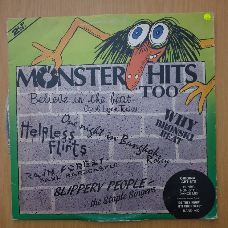 Monster Hits Too - Vinyl LP Record - Very-Good+ Quality (VG+)